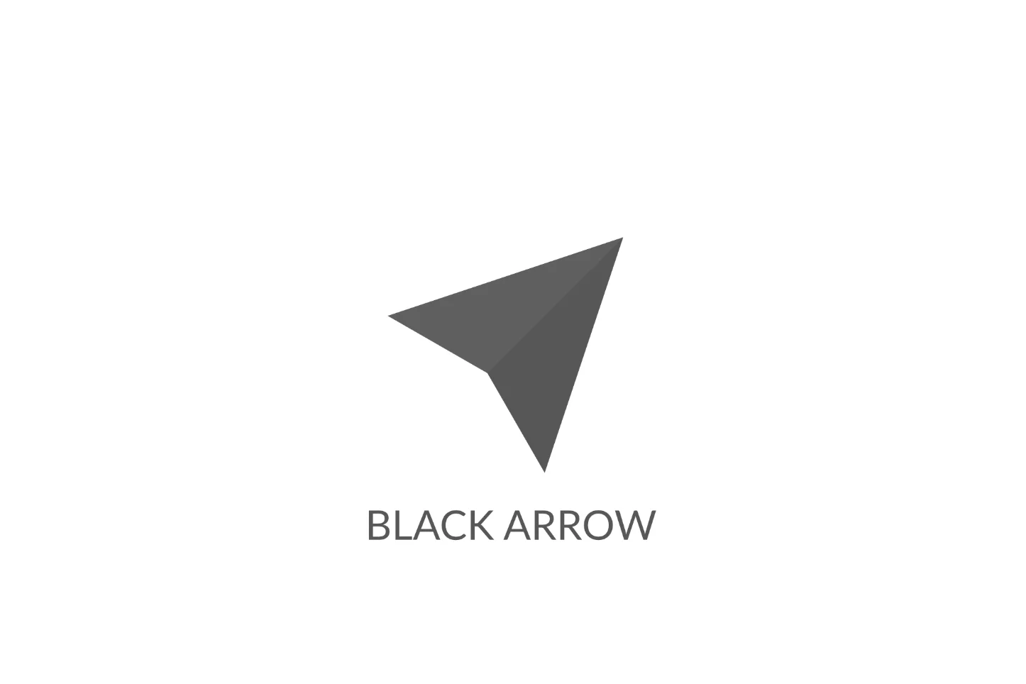 black arrow